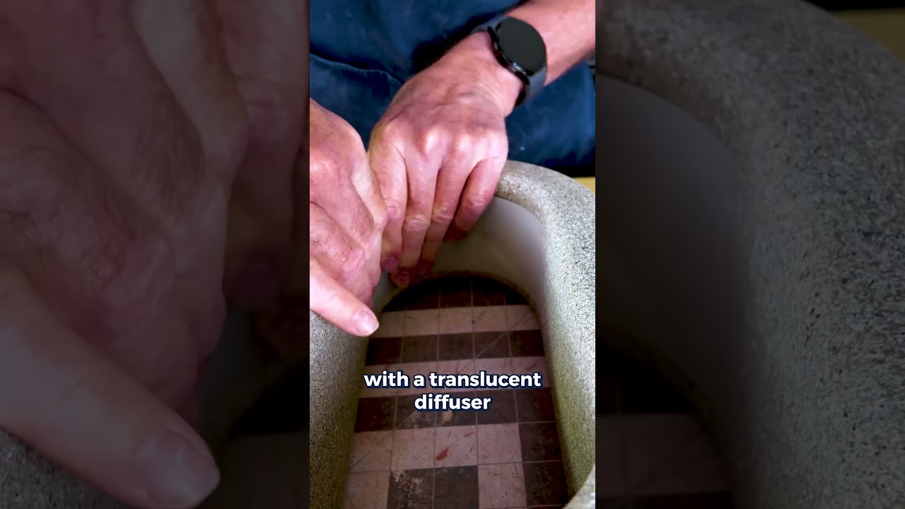 Why Just Light the Path—When You Can Wow It? #concrete #diy #concreteprojects #3dprinting #shorts