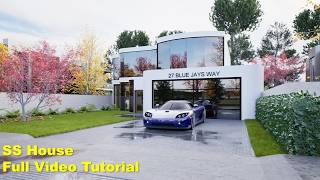 Sumit Sharad House | Full Video Tutorial | Revit Architecture | Twinmotion