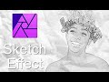 Sketch Effect with Affinity Photo + Free Macro