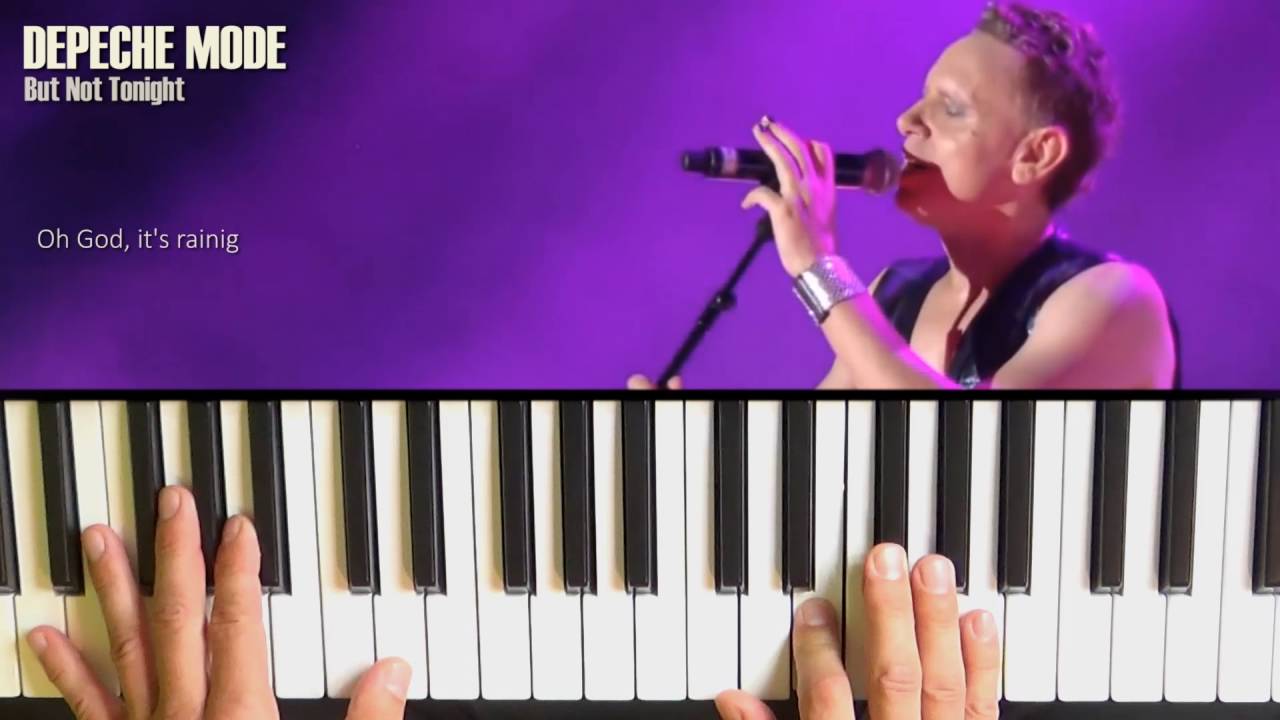 Depeche Mode But Not Tonight Piano Cover