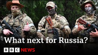 ⁣What's happening in Russia and how could Ukraine war change? - BBC News