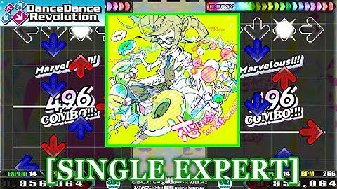 【DDR 2014】 恋はどう？モロ◎波動OK☆方程式！！ / あべにゅうぷろじぇくと feat.佐倉紗織 produced by ave;new [SINGLE EXPERT] 譜面確認+Clap