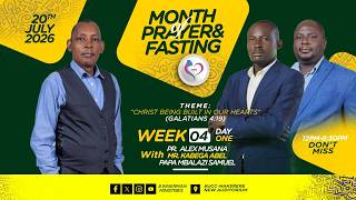 20.07.2026 | ''CHRIST BEING FORMED IN OUR HEARTS'' (Gal 4:19) | PRAYER & FASTING MONTH DAY21 | LIVE