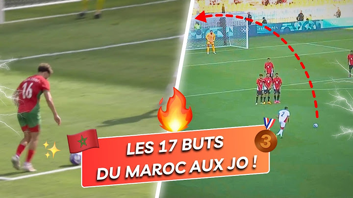 🇲🇦 Les 17 BUTS du MAROC aux JO ! ⚽️
