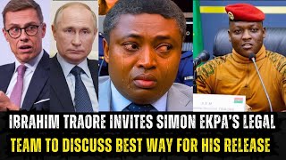 President Ibrahim Traore Invites Simon Ekpa’s Legal Team To Discuss Best Way For His Freedom
