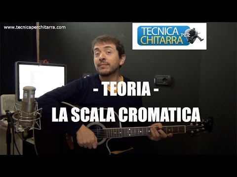 Lezioni di chitarra: Teoria, la Scala Cromatica