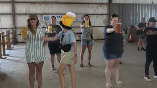 Stein holding  festival  at a German festival in Texas on  July 25, 2026