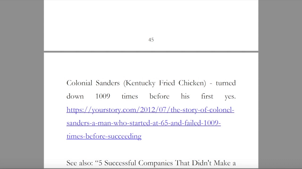 New York Business Attorney | The Lawyer James | The Power of One Tip #9   Never give up, Ever!