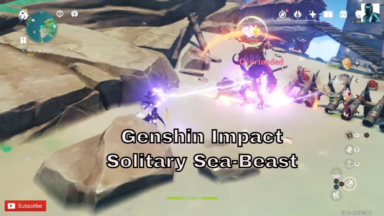 Genshin Impact - Solitary Sea-Beast