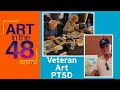 Art helps veterans deal with PTSD