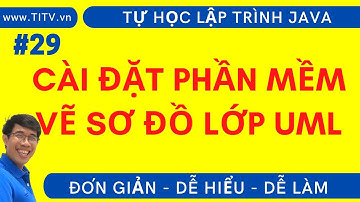 Java 29.  Cách cài phần mềm vẽ sơ đồ lớp UML | Phần 2 - Lập trình Hướng Đối Tượng