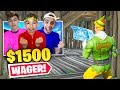 Intense $1,500 Fortnite Box Fight Wager Against Brothers!