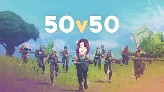 I ACTUALLY DID GOOD WHAT!?  | Fornite 50v50!