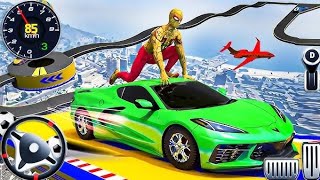 SUPERHERO CAR STUNT 🚗💥 | INSANE MEGA RAMPS & Crazy Jumps! 😱 | Full Gameplay screenshot 3