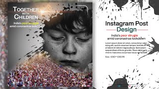 Instagram Post Design | Social Media Design in Photoshop