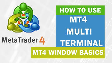 MetaTrader 4 ► How to Use MT4 MultiTerminal Window ● XM Tutorial