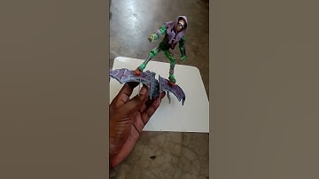 Homemade Green Goblin  No Way Home Action Figure With Glider 2#shorts