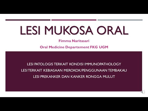 Kuliah Lesi Mukosa Oral 3