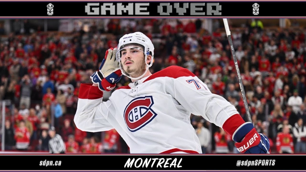 Canadiens vs Chicago Blackhawks Post Game Analysis - October 14, 2023 Game Over Montreal