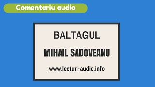 M.Sadoveanu-Baltagul - Comentariu audio ptr. bacalaureat