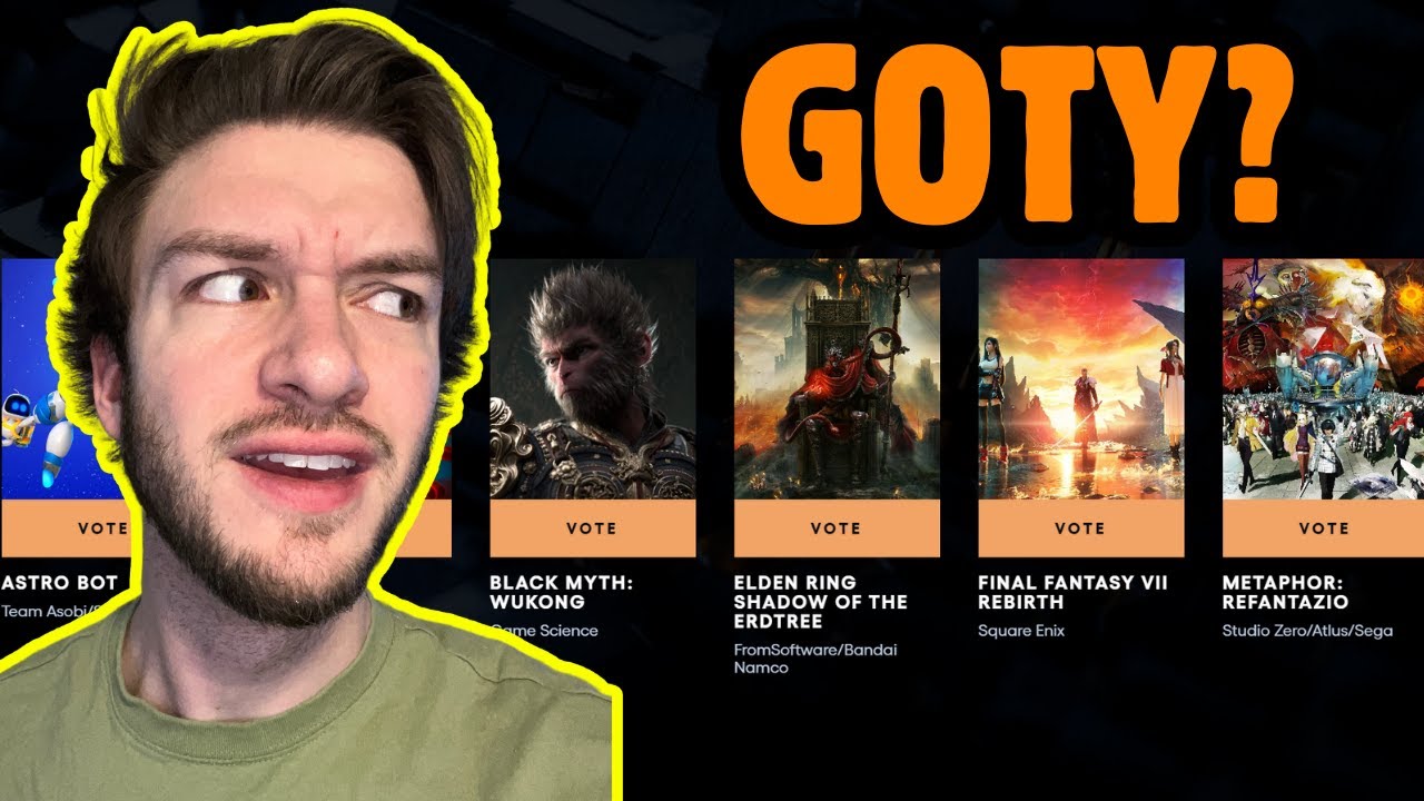 Voting for The Game Awards 2024 GOTY + All Categories - YouTube