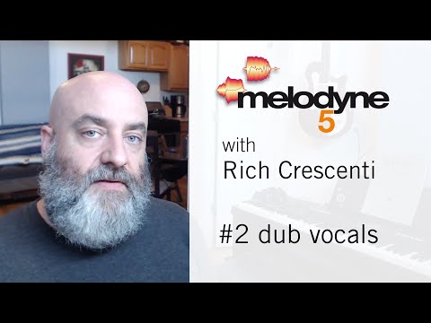 Melodyne • Background vocals: phrasing and timing