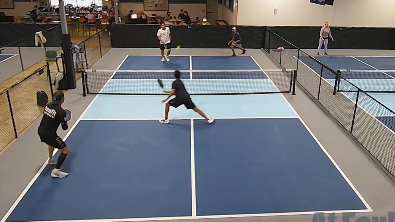 Some Highlights 4.5+ Dallas Men Pickleball Games at At Fault, Mar 18