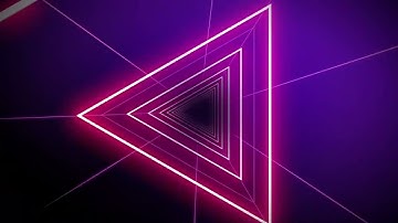 Neon lights modern animated loop background - free footage - motion made