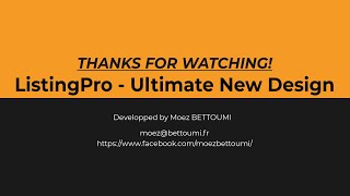 [WordPress ListingPro] - Ultimate New Design