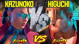 SF6 Kazunoko (C.Viper) VS Higuchi (Guile)💥Messatsu💥