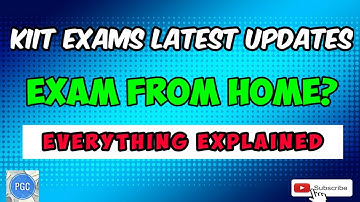 KIITEE 2020 July Latest Updates Online Exam From Home
