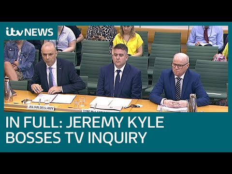 In full: ITV and Jeremy Kyle bosses give evidence at reality TV inquiry | ITV News