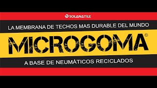 Microgoma -  Impermeabilizante ecológico con 20 años de garantía