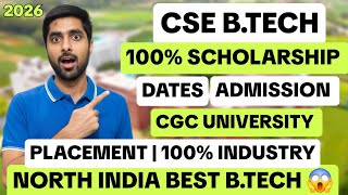 CGC University CSE Review 2026 😱 | Best BTech University in North India?