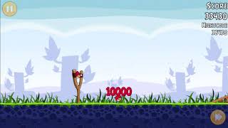 Angry Birds | 3 stars walktrough 1-1 (poached eggs) screenshot 3