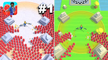 Bullet Rush!- New Release - Hyper Hybrid Casual - Gameplay Walkthrough (iOS & Android)