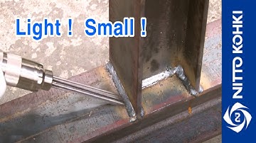 [NITTO KOHKI] Jet Chisel JT-16: Pneumatic Needle Scaler