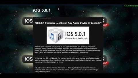 New iOS 5.0.1 Update