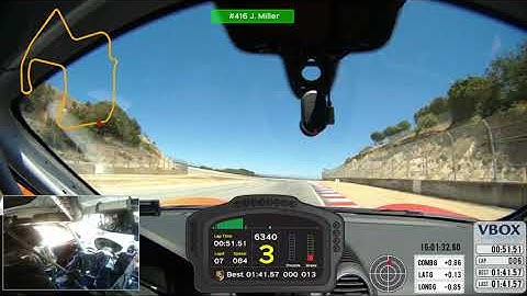 Laguna Seca: 718 Clubsport -1:41.31