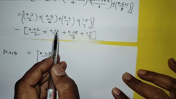 Find Algebraic Sum and Algebraic Product of Fuzzy Sets