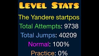 The Yandere 46%-69% || Progress 3 || Top 230 Extreme Demon || JUMP FROM QUANTUM PROCESSING!