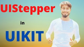 How to use UIStepper in UIkit
