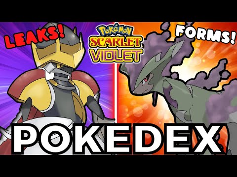 400+ POKEDEX & ALL Forms in Pokemon Scarlet & Violet LEAKS!? 