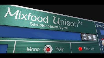 Mixfood UnisonXs Demo