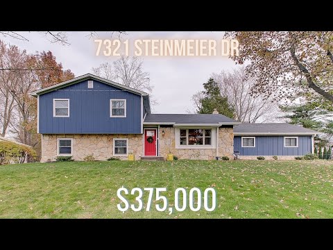 7321 Steinmeier Dr, Indianapolis, IN home video tour