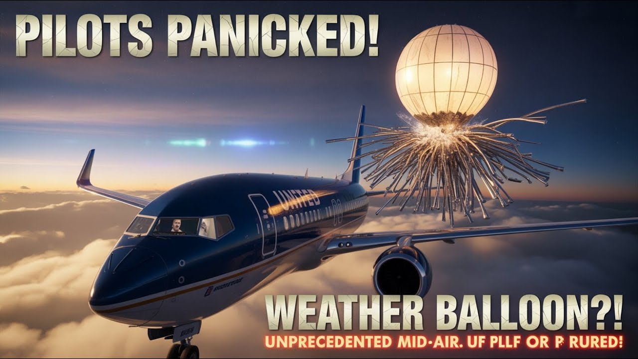 Паника пилотов United Airlines в воздухе: столкновение метеозондов потрясло мир авиации