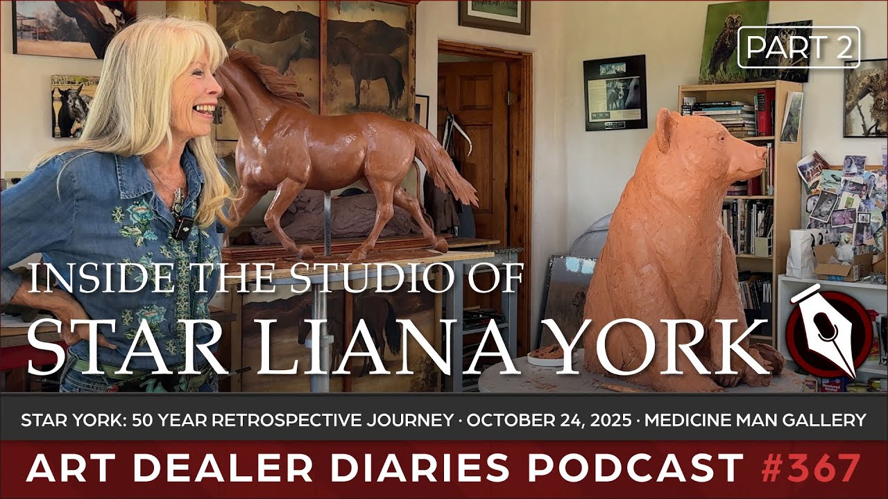 Звезда Лиана Йорк: Ретроспектива скульптур и тур по студии (часть 2) — Эпизод 367, ведущий доктор...