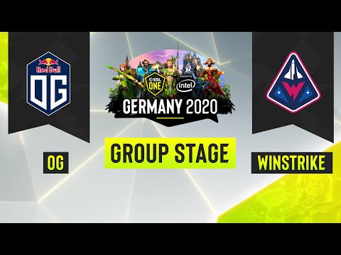 Dota2 - Og Vs. Winstrike - Game 1 - Esl One Germany 2020 - Group Stage -  Youtube