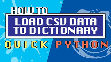 How to Read CSV Data in Dictionary Format Using DictReader - Quick Python Tutorial