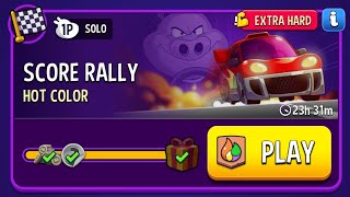 SCORE RALLY | HOT COLORS | EXTRA HARD | Match Masters Today's Solo Challenge Complete 💯